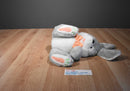Commonwealth Grey and White Bunny Rabbit Plush