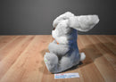 Commonwealth Grey and White Bunny Rabbit Plush