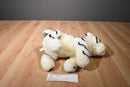 Circo Bengal White Tiger With Blue Eyes Beanbag Plush
