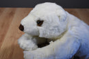 Dakin White Polar Bear With Brown Nose Plush