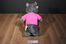 Build a Bear Great Wolf Lodge Gray Wolf Violet 2022 Plush