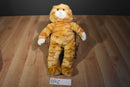 Build a Bear Meowing Orange and White Tabby Cat 1997 Plush