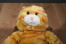 Build a Bear Meowing Orange and White Tabby Cat 1997 Plush