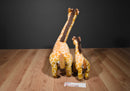 Dakin Ginger and Baby Goldie Giraffe Plush
