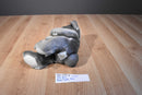 Dan Dee Grey Silver Teddy Bear Beanbag Plush