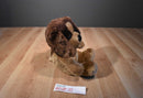 Build a Bear Light and Dark Brown Puppy Dog 2014 Plush