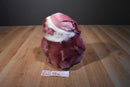 Dan Dee Pink Mauve Teddy Bear with Santa Hat Plush