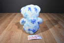 Build a Bear Blue Snowflake Bear 9009 Plush