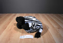 Build a Bear WWF Black and White Zebra Plush