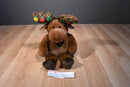 Build a Bear Hal the Brown Moose With Xmas Lights 2010 Plush