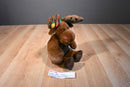 Build a Bear Hal the Brown Moose With Xmas Lights 2010 Plush