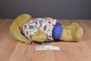 Build a Bear Tan Bunny Plush in Hospital Medical Nurses Scrubs Uniform