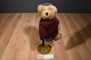 Boyd's Bears Leo Bruinski Brown Bear in Maroon Sweater and Jeans 2000 Plush