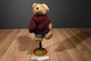 Boyd's Bears Leo Bruinski Brown Bear in Maroon Sweater and Jeans 2000 Plush