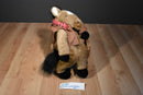 Build Bear Brown Horse 1997 Beanbag Plush With a White Star