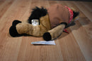 Build Bear Brown Horse 1997 Beanbag Plush With a White Star