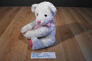 Dan Dee Vase Hugger White Teddy Bear Plush