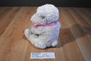 Dan Dee Vase Hugger White Teddy Bear Plush