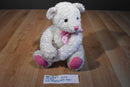 Dan Dee Vase Hugger White Teddy Bear Plush
