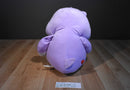 Care Bears Share Bear Purple Ice Cream Soda 2007 Plush