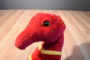 Cal Plush Red and Yellow Seahorse Plush