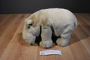 Dakin Grey Hippo Beanbag Plush