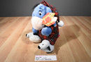 Disney Store Holiday Morning Eeyore Plush in Pajamas