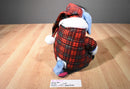 Disney Store Holiday Morning Eeyore Plush in Pajamas