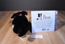 Build a Bear Border Collie Plush and Softcover Book "Floss"