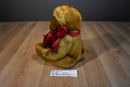 Dan Dee Brown Teddy Bear Plush With Red Heart and Bow