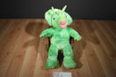 Build a Bear Bright Green Triceratops Dinosaur 2010 Plush