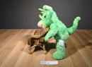 Build a Bear Bright Green Triceratops Dinosaur 2010 Plush