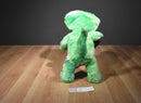 Build a Bear Bright Green Triceratops Dinosaur 2010 Plush