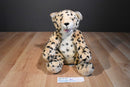 Build a Bear Cheetah 2011 Plush with Open Mouth and Pink Tongue