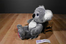 Build a Bear Cody Simpson Grey and White Koala Bear 2013 Plush with White Heart