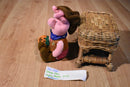 Disney Store Halloween Cowboy Piglet Beanbag Plush