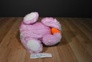 Chrisha Playful Plush Pink and White Bunny Rabbit 2009 Plush with Carrot