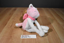 Circo Long Legged Hugging Pink and White Cat 2015 Plush