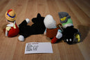 Disney Store Pinocchio Group of 4 Beanbag Plush