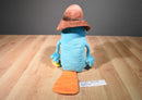 Disney Parks Phineas and Ferb Agent Perry Platypus Beanbag Plush