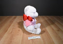 Disney Store White and Pink Valentines Pooh Plush
