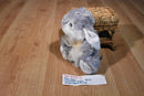 Dan Dee Collectors Choice Grey and White Bunny Rabbit Plush