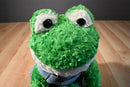 Build a Bear Smiley the Green and Yellow Frog Plush