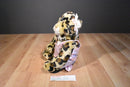 Build a Bear Vintage Clouded Leopard Beanbag Plush in Pink Silk Pajamas