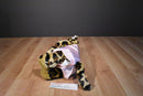 Build a Bear Vintage Clouded Leopard Beanbag Plush in Pink Silk Pajamas