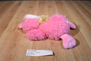 Chosun Pink Duck Beanbag Plush with Yellow Bow