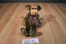Commonwealth Cuddle Zone Brown and Beige Monkey 2001 Beanbag Plush