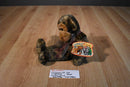 Commonwealth Cuddle Zone Brown and Beige Monkey 2001 Beanbag Plush