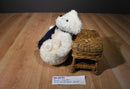 Boyd's Bears Fitz Farklefrost the White Snowman Bear 2000 Plush