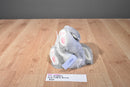 D.S. Nicholass Grey and White Bunny Rabbit Plush